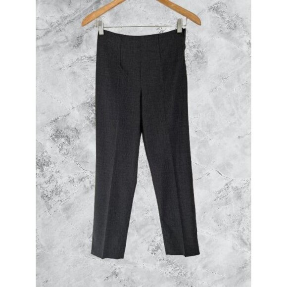 Davide Cenci Incotex Gray Trousers Classic Fit Dress Pants Made in Italy Wool - Picture 1 of 12